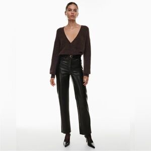 Wilfred | Melina Black Leather Pants